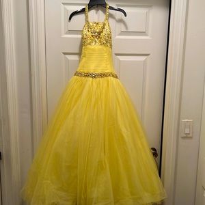 This is a pageant dress.